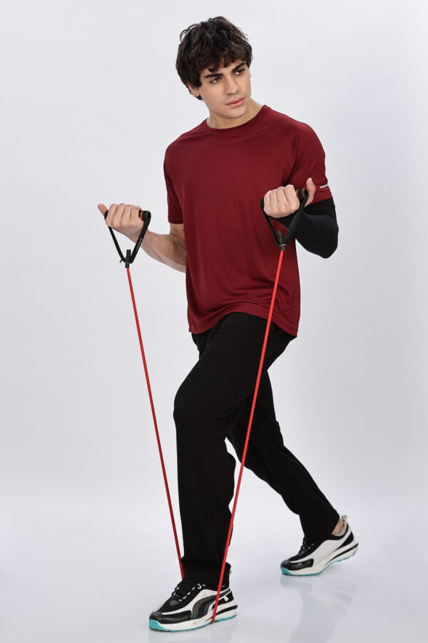 ALL SPORTS TRAINING MAROON TEES - Image 2