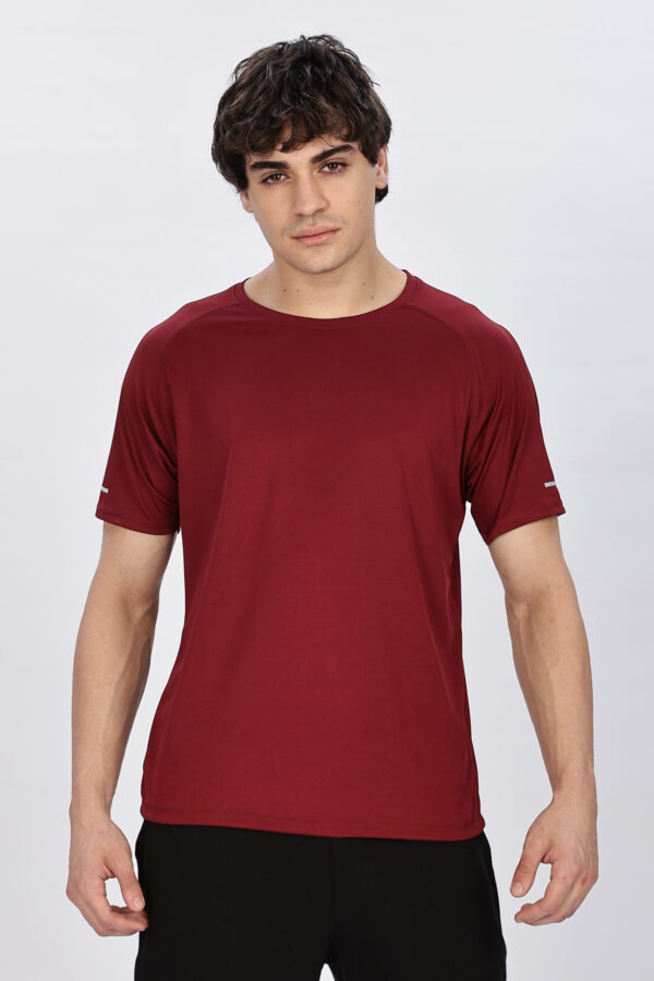 ALL SPORTS TRAINING MAROON TEES - Image 5