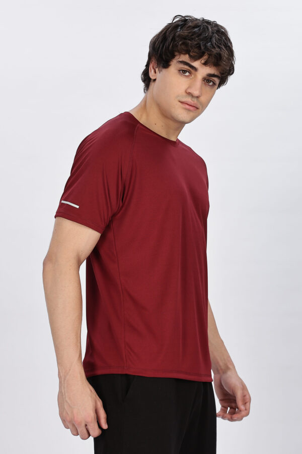 ALL SPORTS TRAINING MAROON TEES - Image 4