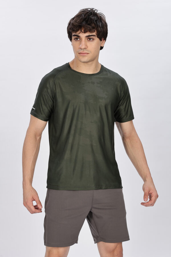 Camouflage  Olive Tee - Image 4