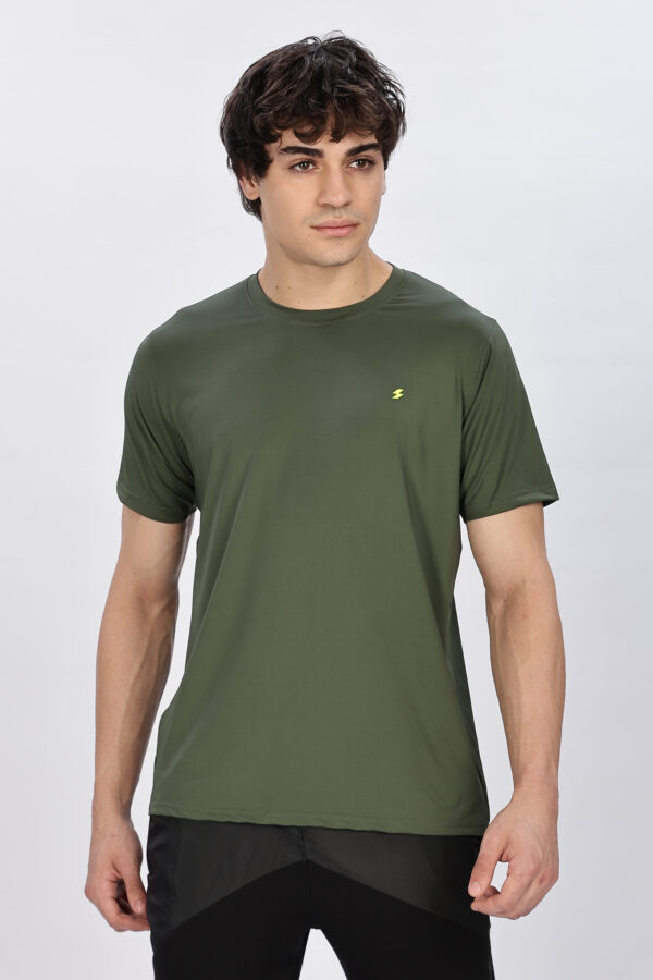 PUREMOTION ACTIVE OLIVE TEE - Image 2
