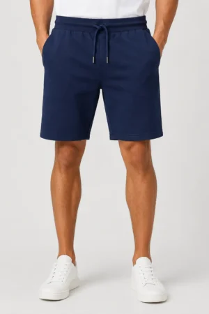 Mens Cotton shorts - Navy